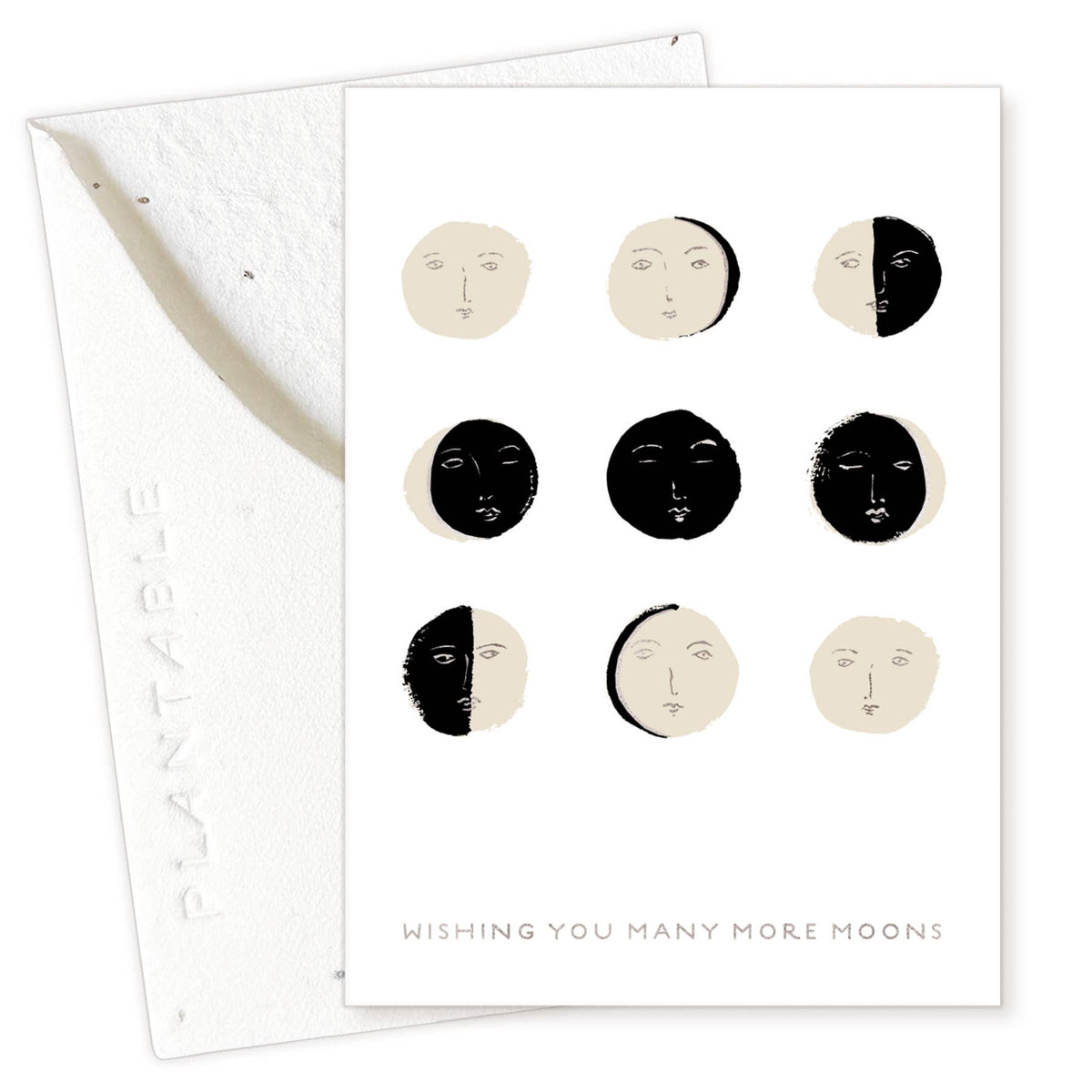 Birthday Mini Greeting Card Plantable Seed Paper