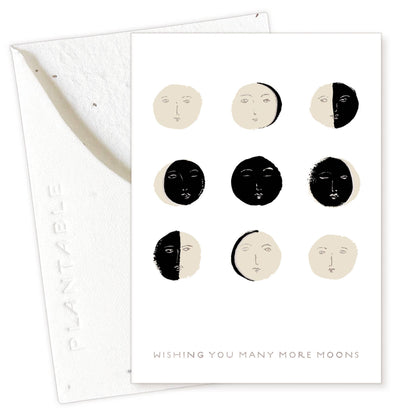 Birthday Mini Greeting Card Plantable Seed Paper