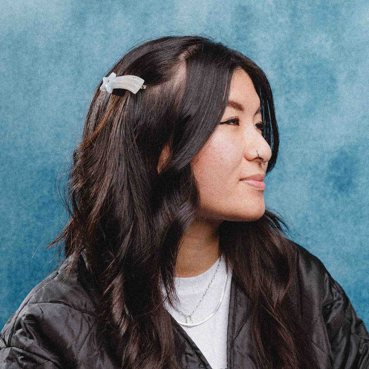 Shooting Star Photo Frame Hair Clips