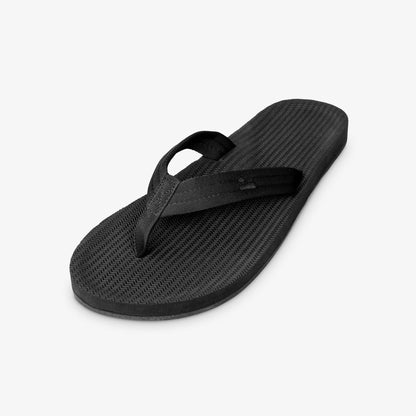 Men's Black Recycled Flip Flops