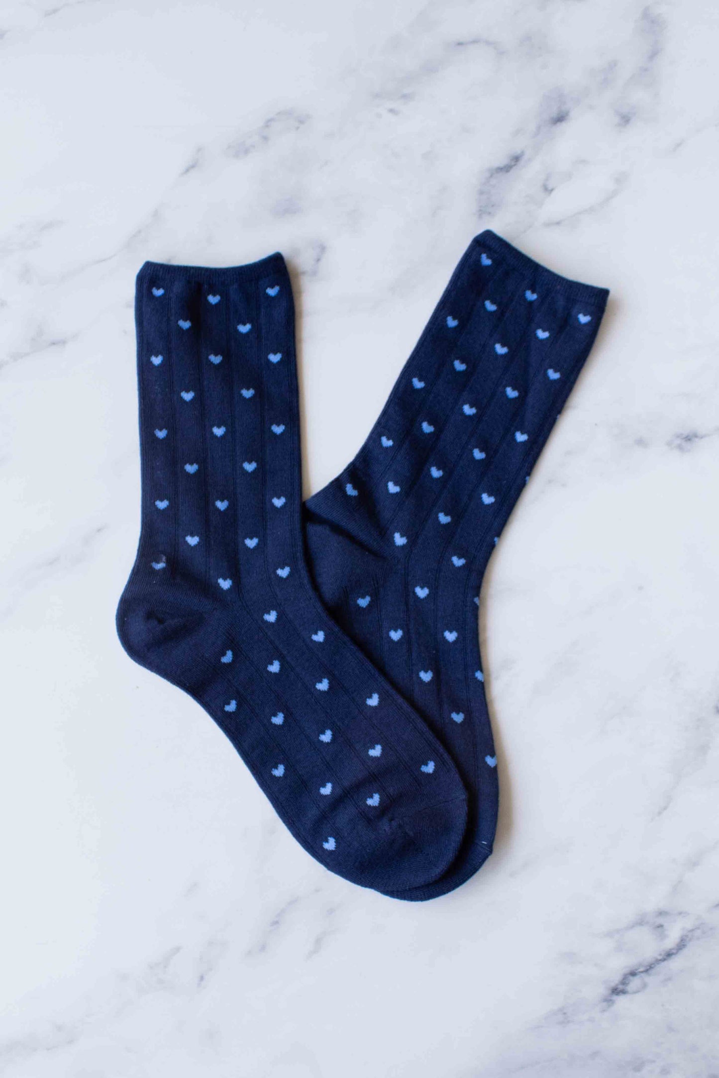 Women's Heart Crew Socks