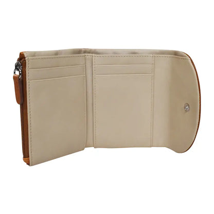 7105 Trifold Compact Wallet, Genuine Leather