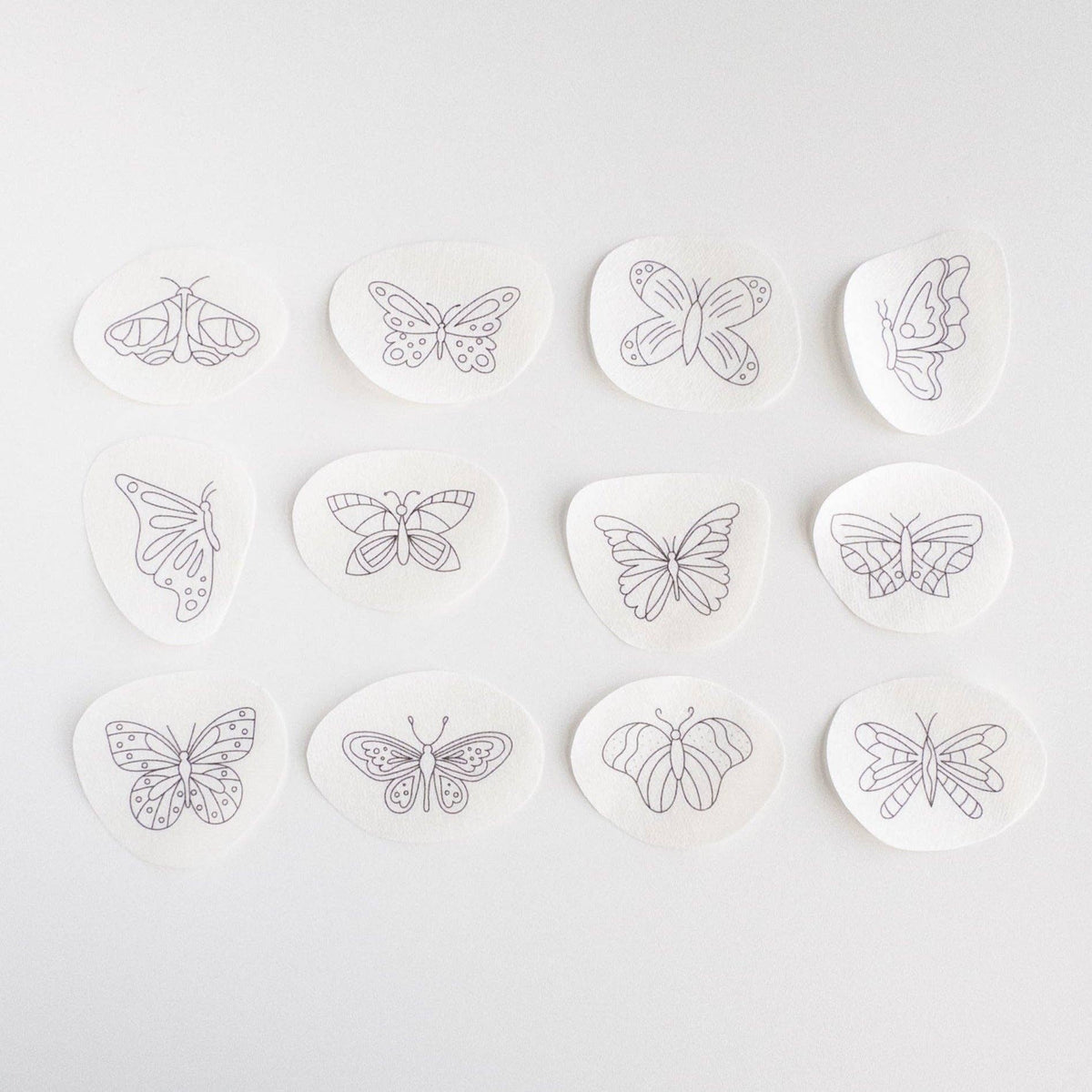 Butterfly Stick and Stitch Embroidery Patterns