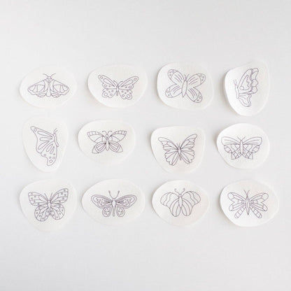 Butterfly Stick and Stitch Embroidery Patterns