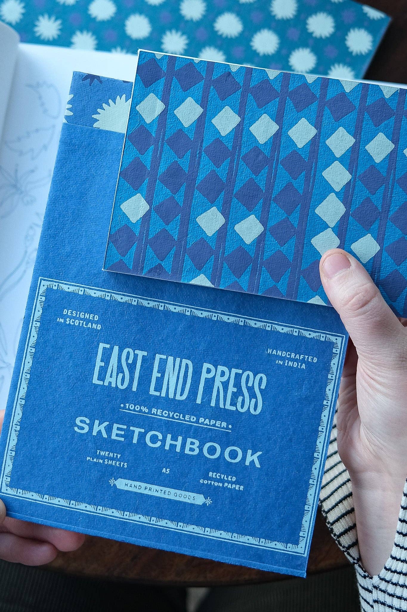 Recycled Cotton Paper Sketchbook A5