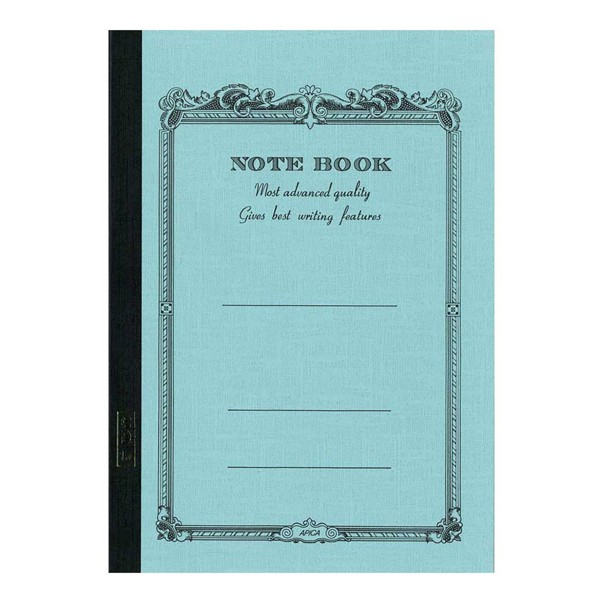 Vintage Inspired Lay-Flat Lined Notebook - 6.9" x 9.8"