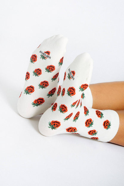 Beholder Berry Ankle Sock