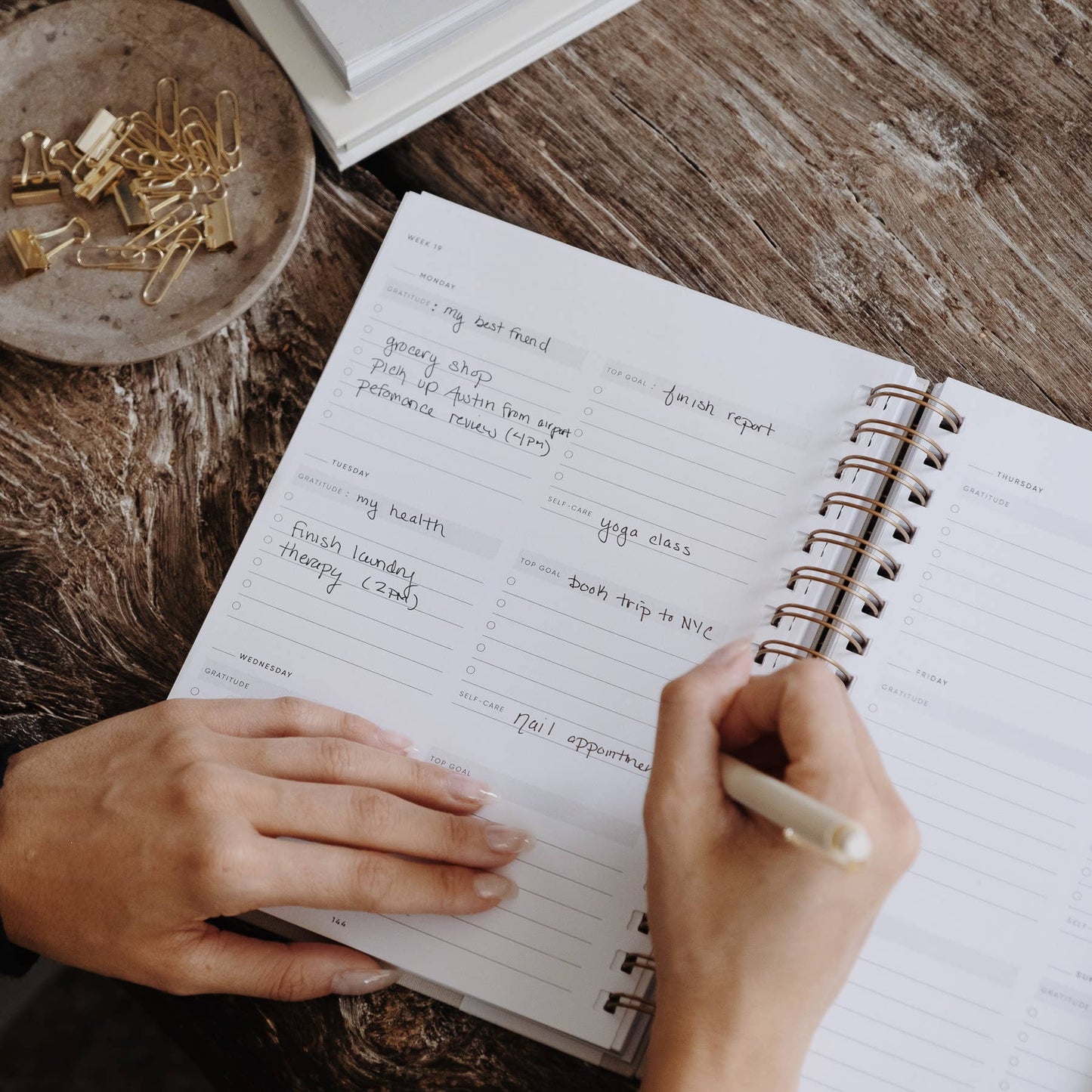 The Self Care Planner, Weekly Edition