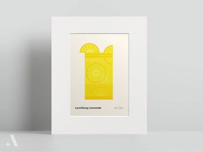 American Cocktails Illustrated Art Print