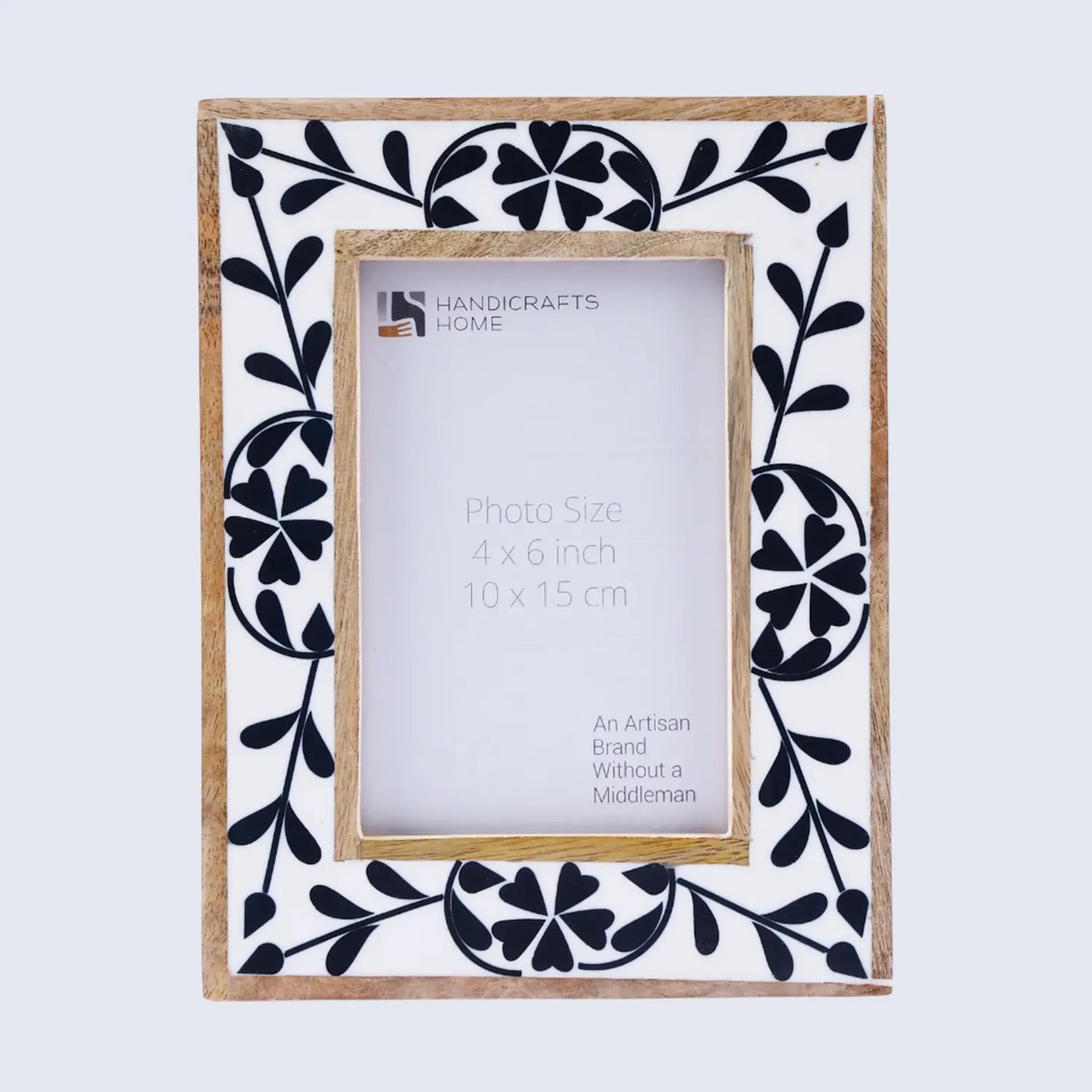 Alhambra Resin Inlay & Wood Picture Frame
