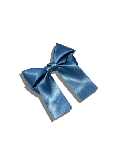 Handmade Satin Hair Bow Clip