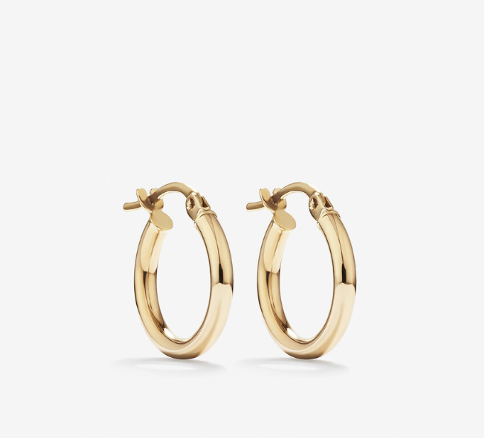 Chunky Classic Waterproof Hoop Earrings