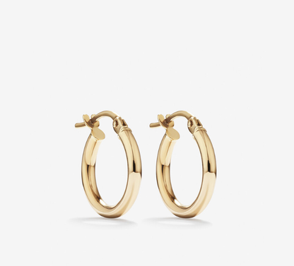 Chunky Classic Waterproof Hoop Earrings