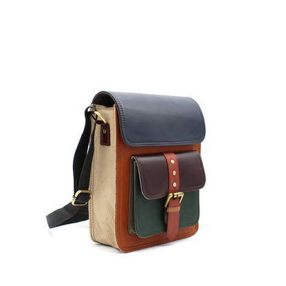 100% Leather Isla Recycled Crossbody Bag