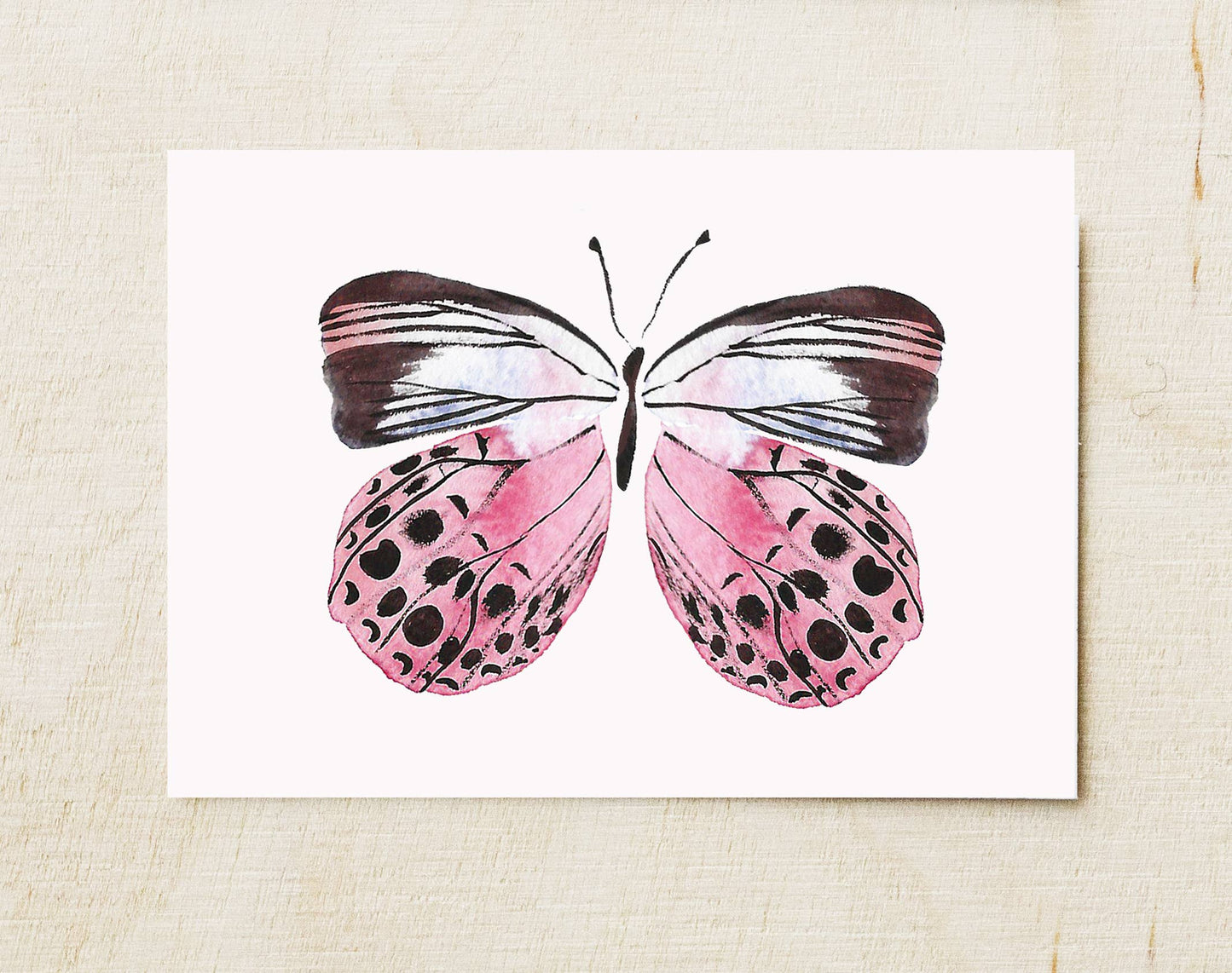 Butterfly Watercolor Art Print