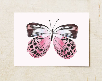 Butterfly Watercolor Art Print