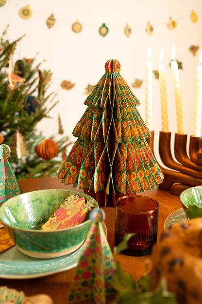 Christmas Tree Honeycomb Paper Decoration