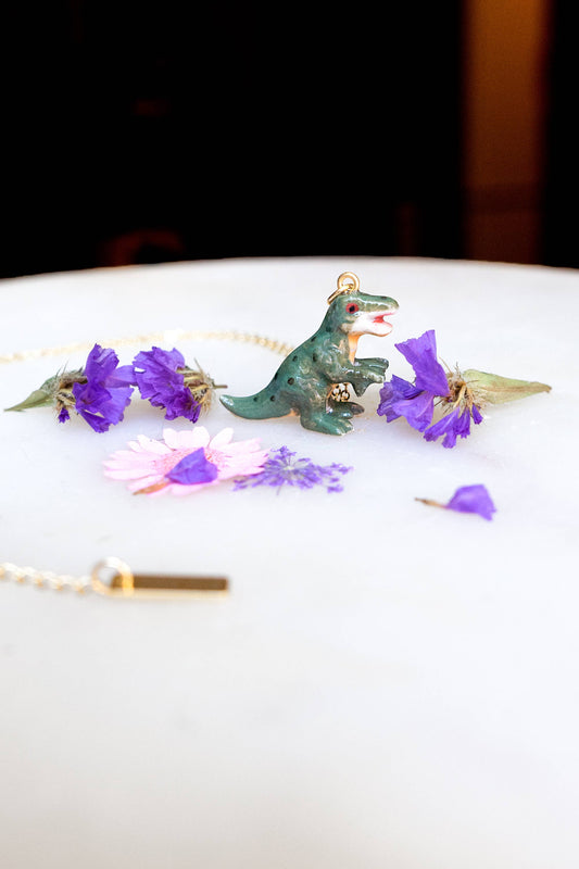 Tiny T Rex Necklace