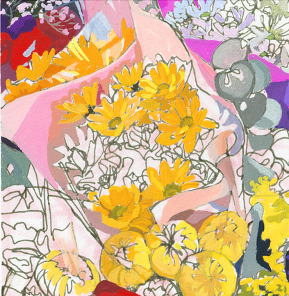 Spring Flowers signed giclee print