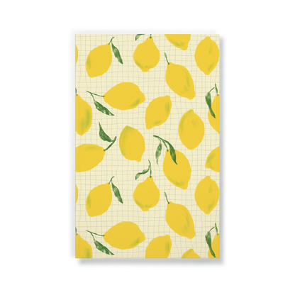 Lemon Grid Bullet Notebook
