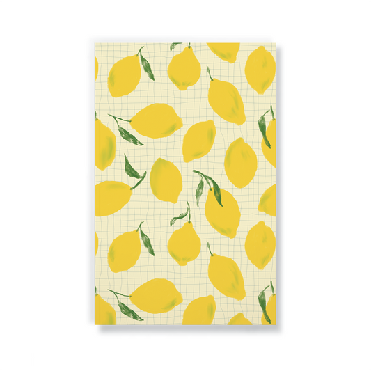 Lemon Grid Bullet Notebook