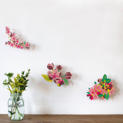 BLOSSOM SEWN GARLAND