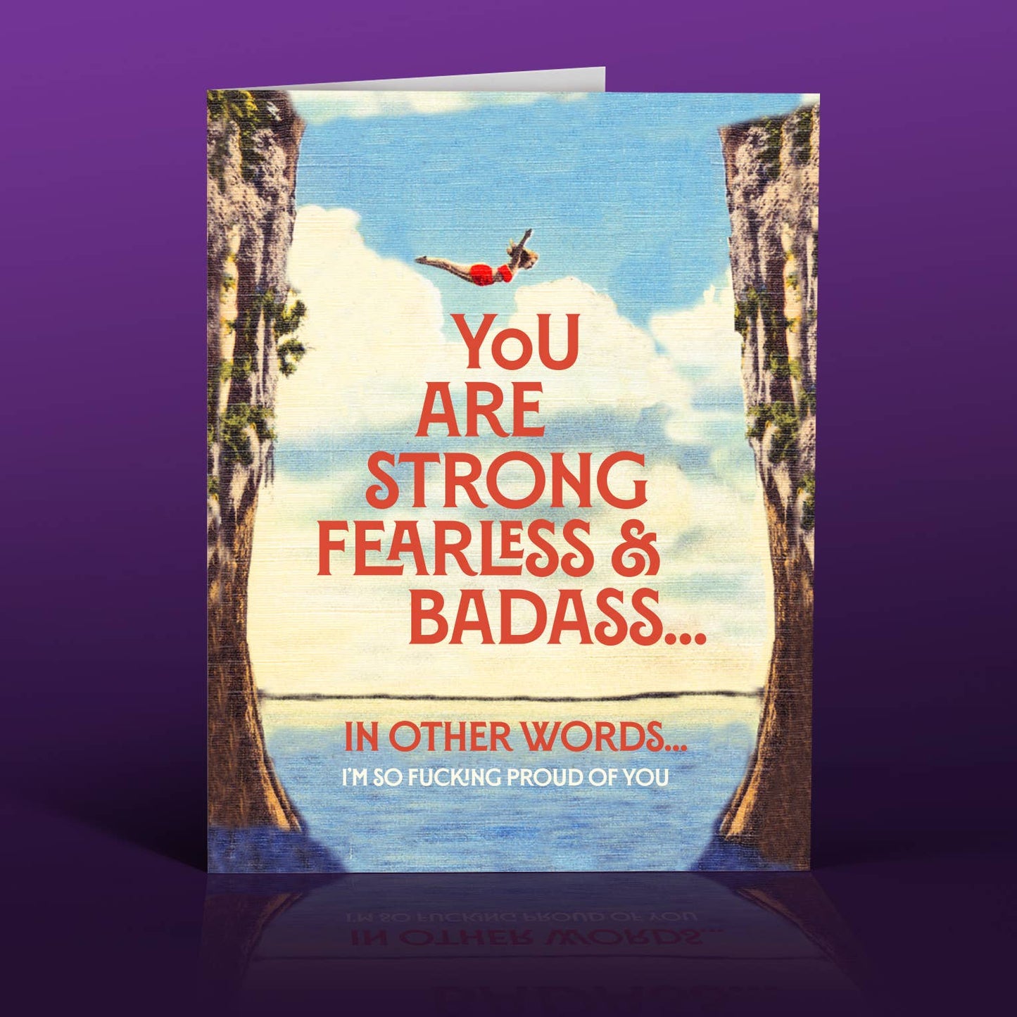 FEARLESS friendship support card