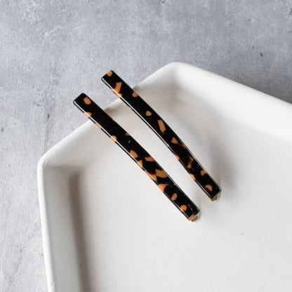 Simple Barrette Bobby Pin Set