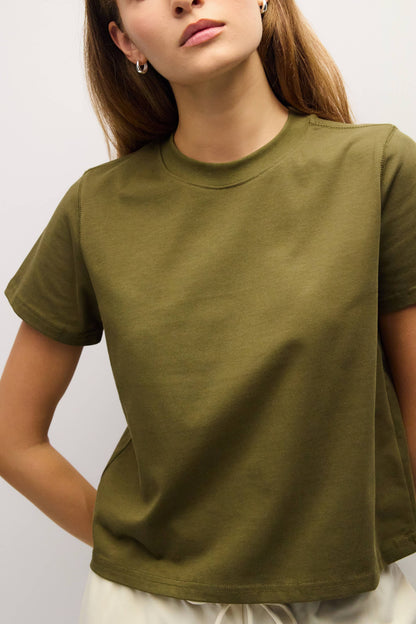 The Lanie Heavyweight Cotton T-Shirt