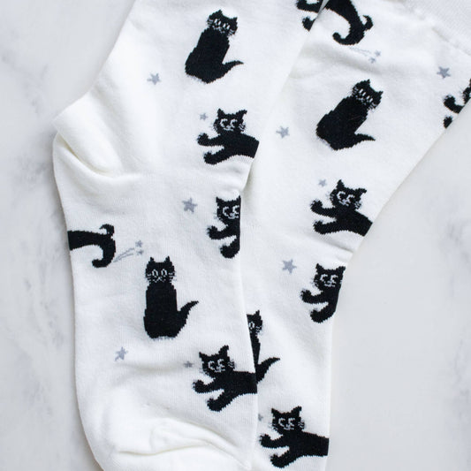 Cat Meow Casual Socks