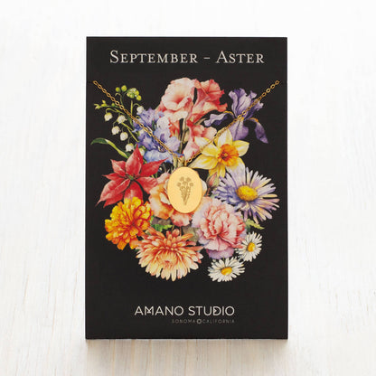 Birth Flower Necklace Series