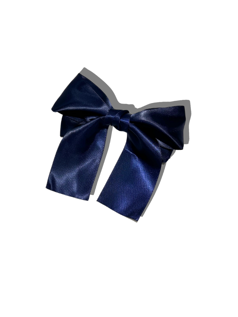 Handmade Satin Hair Bow Clip