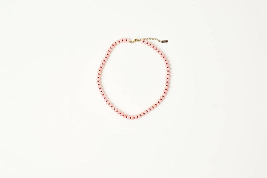 Sadie Rose Quartz Beaded Necklace