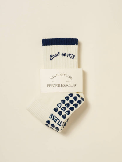 Good Energy Organic Cotton Grip Socks