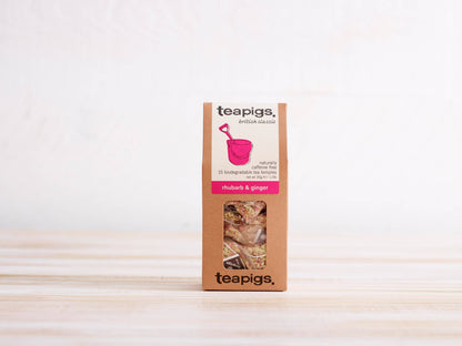 Rhubarb & Ginger Tea - 15 Temples