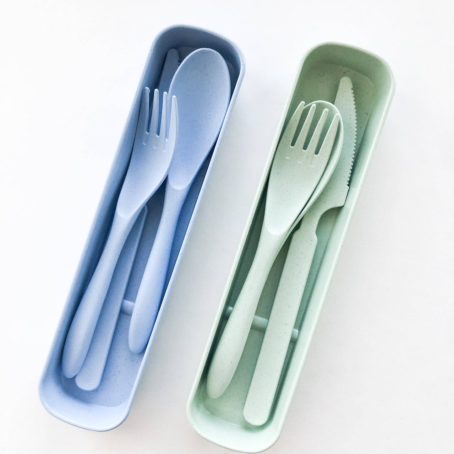 Biodegradable Reusable Wheat Straw Cutlery Set