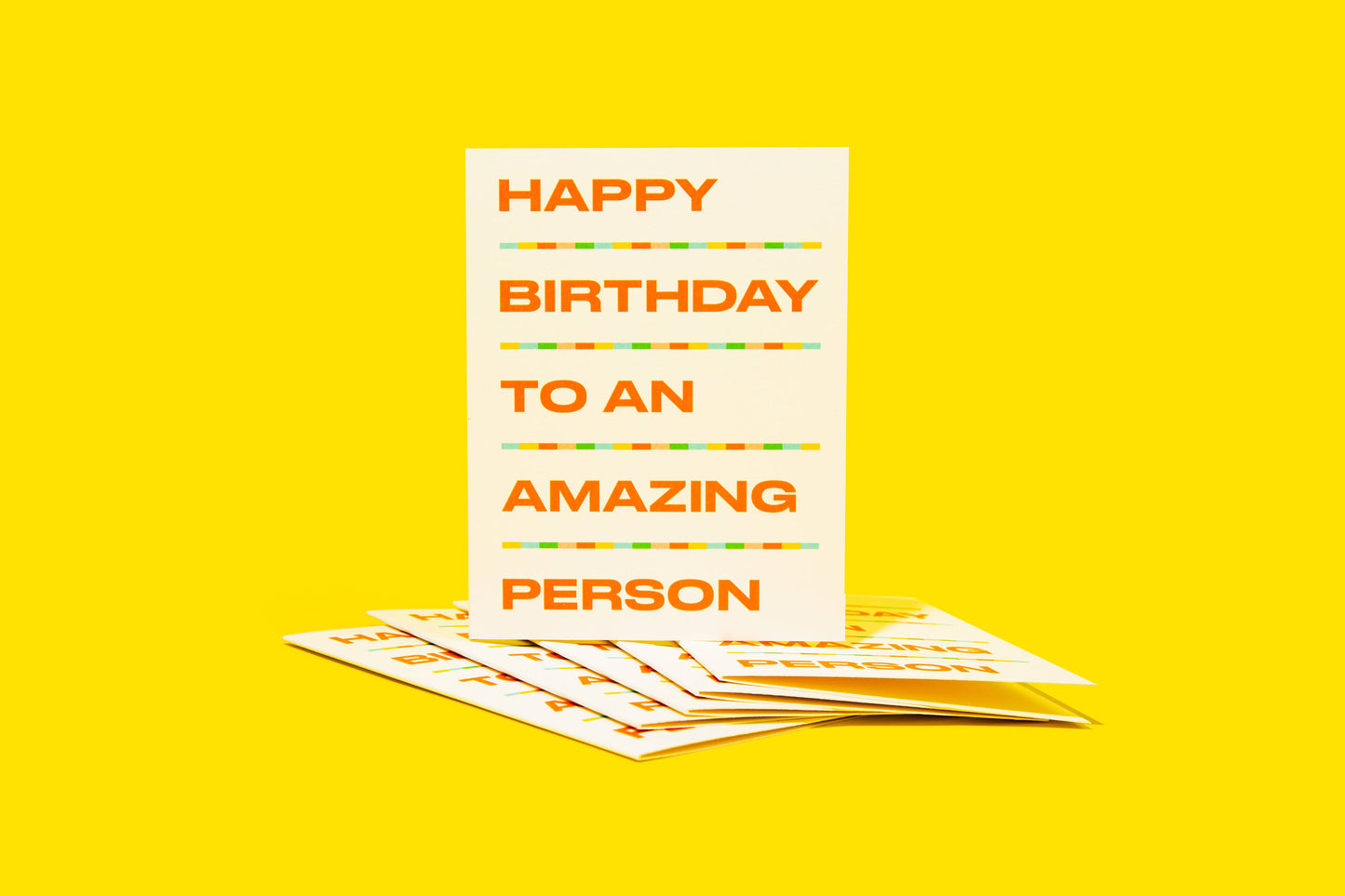 Birthday Amazing Person Greeting Card