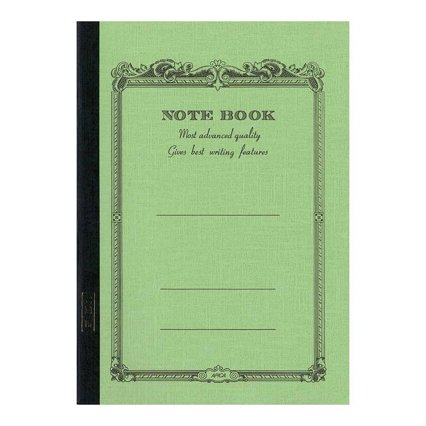 Vintage Inspired Lay-Flat Lined Notebook - 6.9" x 9.8"