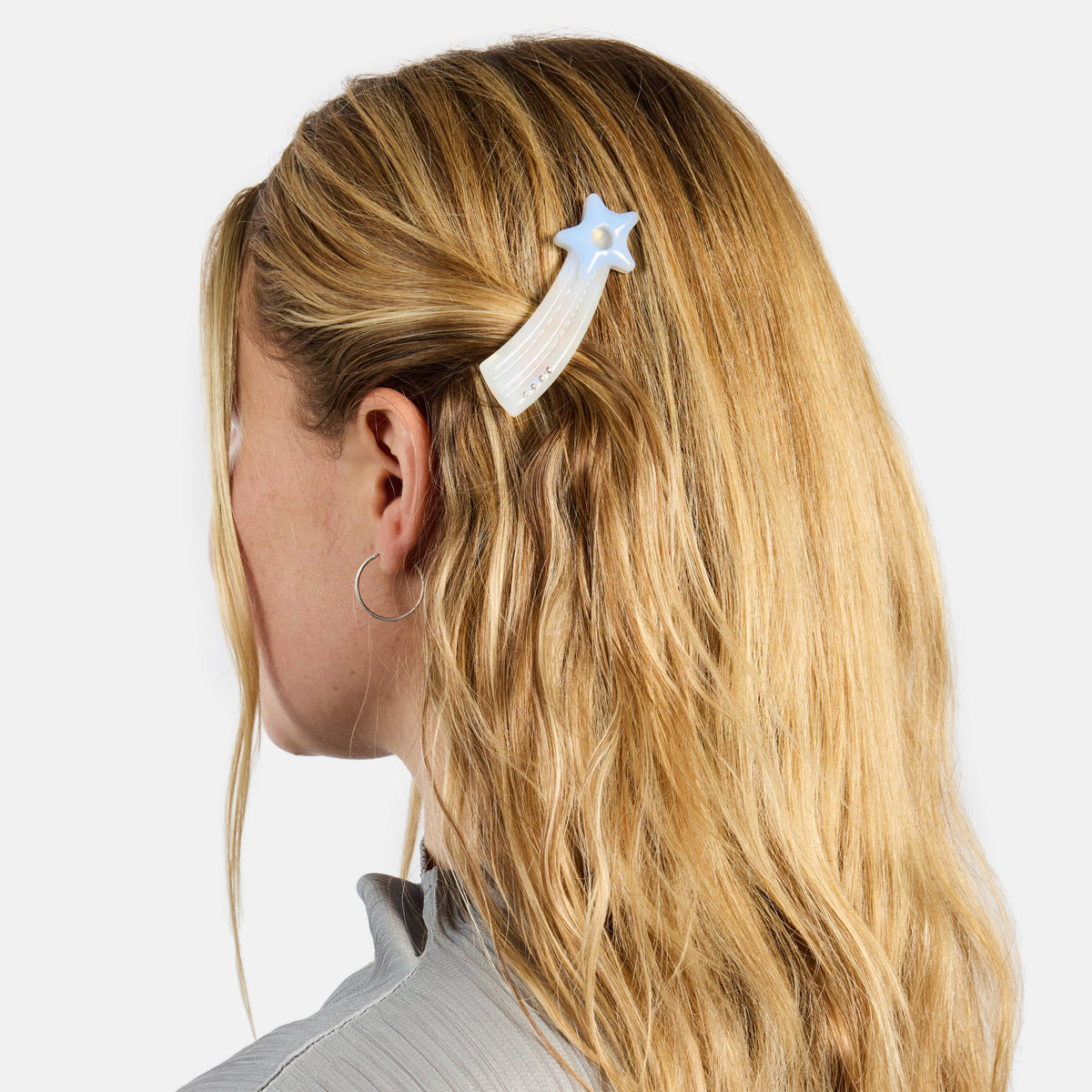 Shooting Star Photo Frame Hair Clips