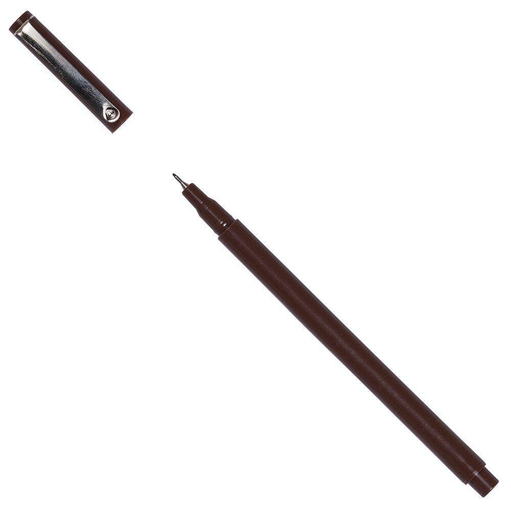 JAM Paper Le Pen Brown Ultra Fine Tip 2 Pack