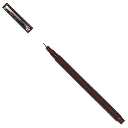 JAM Paper Le Pen Brown Ultra Fine Tip 2 Pack