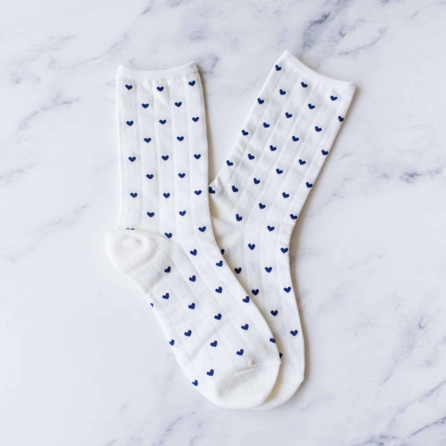 Women's Heart Crew Socks