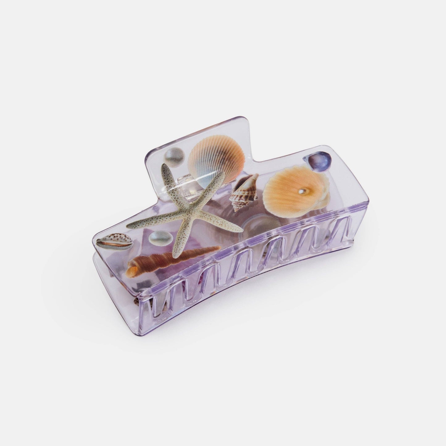 Seashell Box Claw Hair Clip