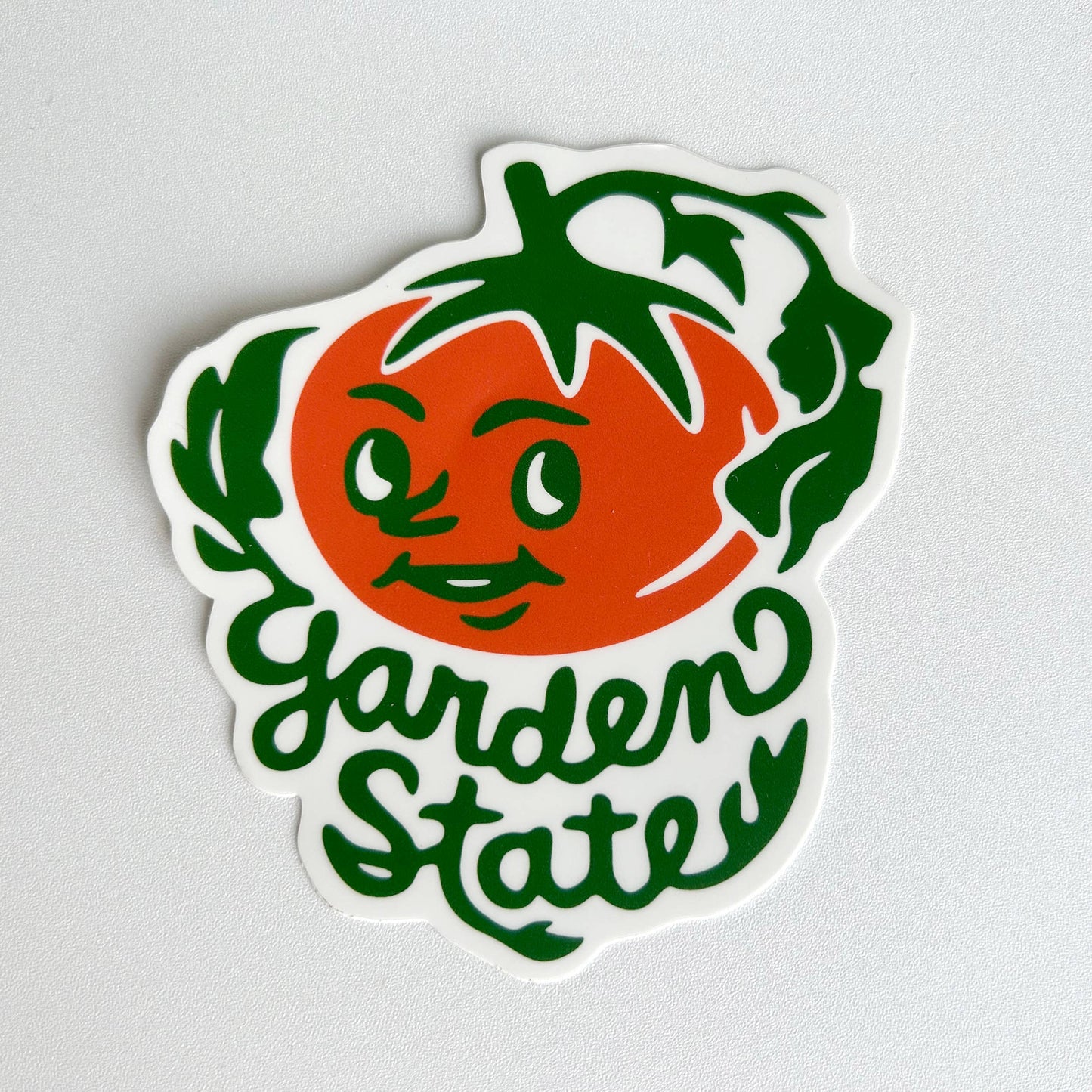New Jersey Garden State Tomato Sticker