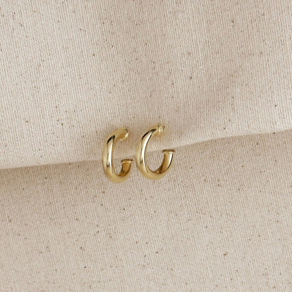 Mini Hoop Earrings (18k Gold Filled)