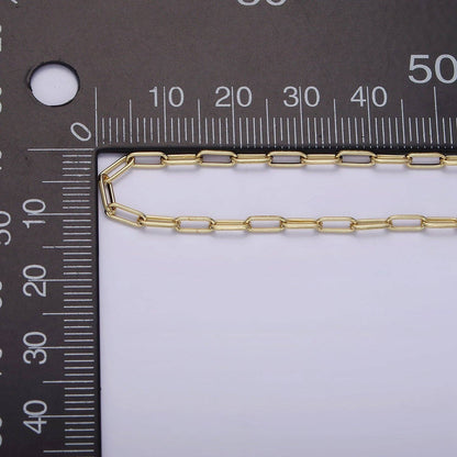 Paperclip Layering Chain Necklace