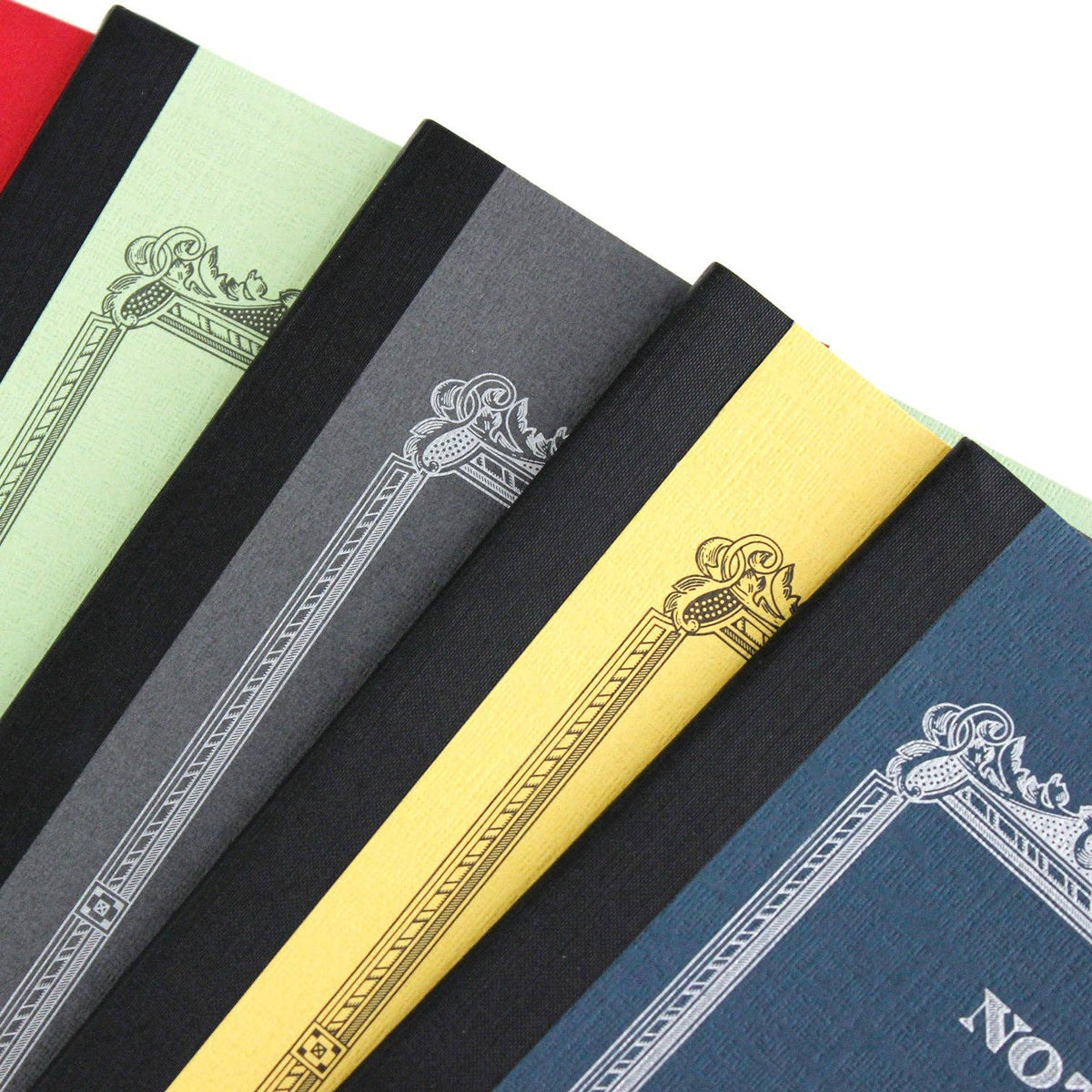 Vintage Inspired Lay-Flat Lined Notebook - 6.9" x 9.8"
