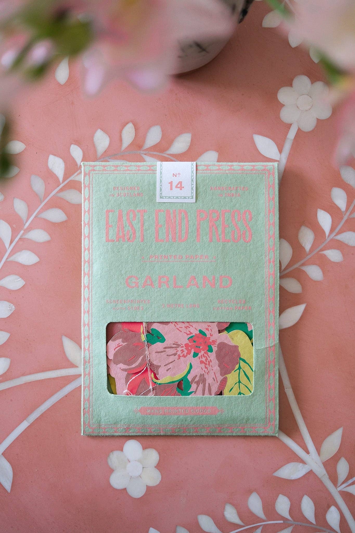 BLOSSOM SEWN GARLAND