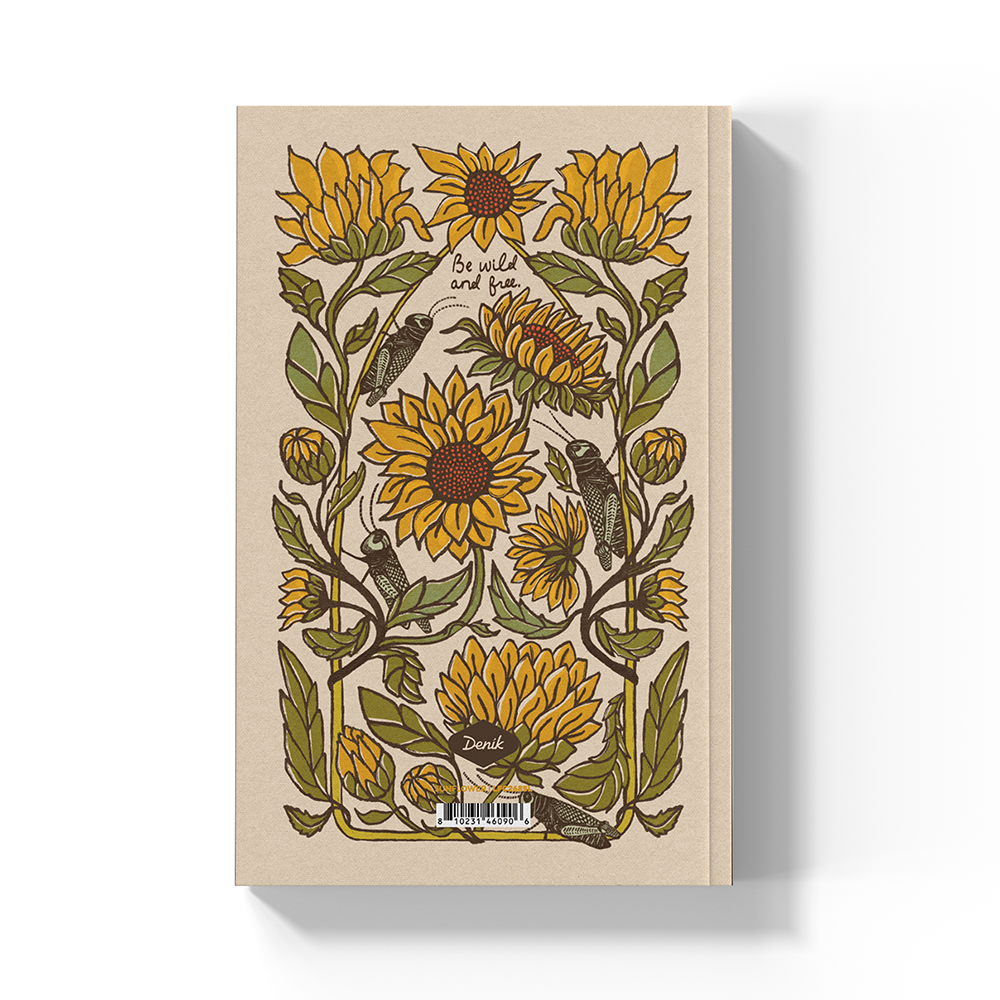 Sunflower Layflat Softcover Notebook
