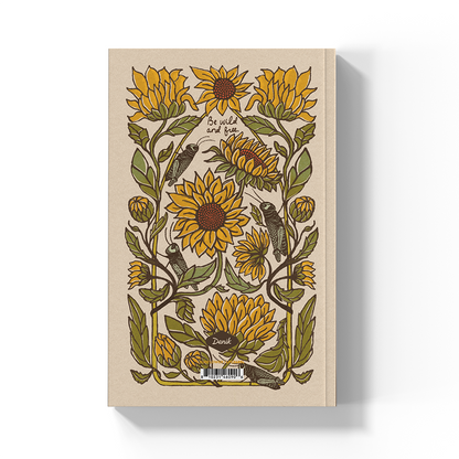 Sunflower Layflat Softcover Notebook
